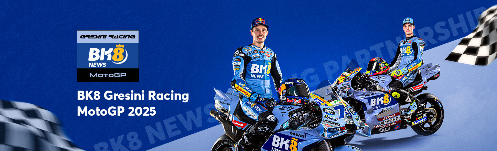 MMLive thông báo đối tác Gresini Racing