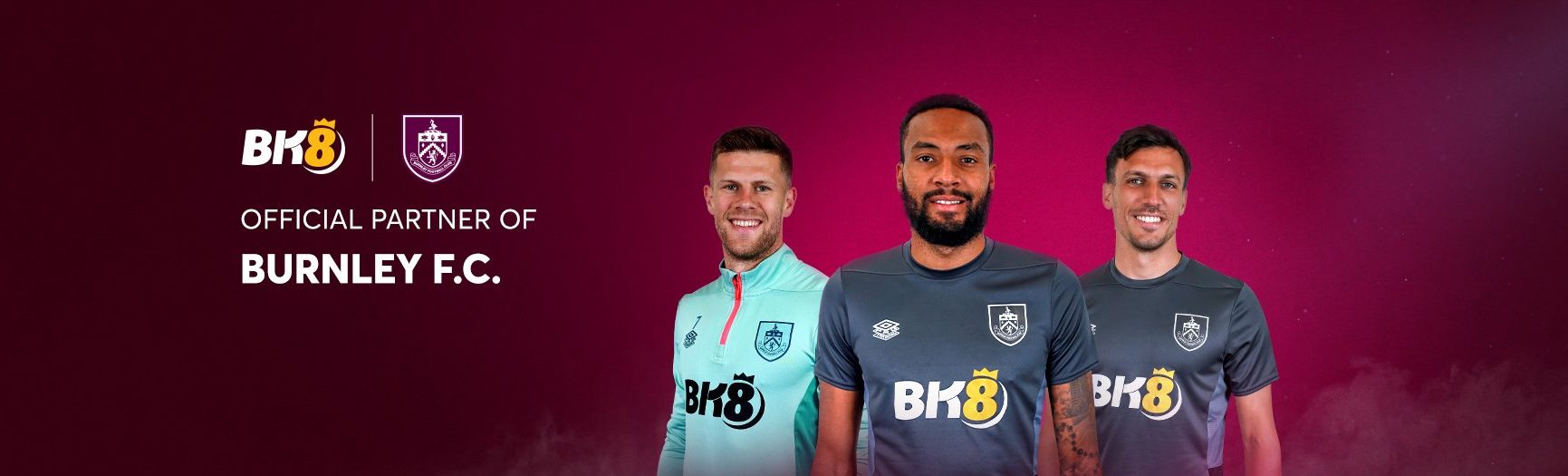 MMLive đối tác chính thức Burnley FC